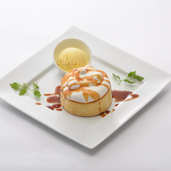 シチリア風アイスチーズケーキのパフェ